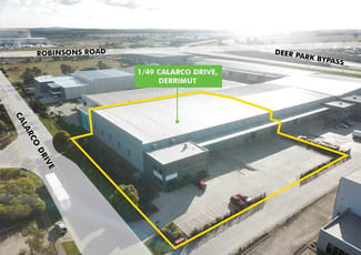 Factory, Warehouse & Industrial commercial property for lease at 1/1 49 Calarco Drive Derrimut VIC 3026 Factory, Warehouse & Industrial commercial property for lease at 1/1 49 Calarco Drive Derrimut VIC 3026