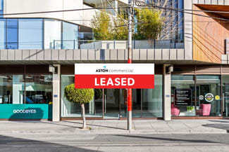Shop & Retail commercial property leased at 140 Commercial Road Prahran VIC 3181