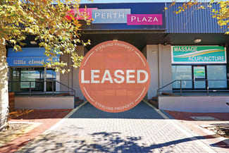Medical / Consulting commercial property leased at 391 Fitzgerald Street North Perth WA 6006