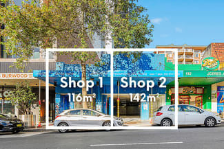 Offices commercial property leased at Shop 1&2/188 Burwood Road Burwood NSW 2134