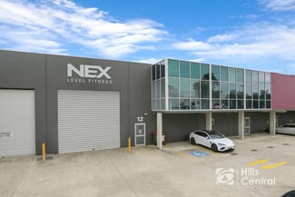 Factory, Warehouse & Industrial commercial property leased at 12/8 Money Close Rouse Hill NSW 2155