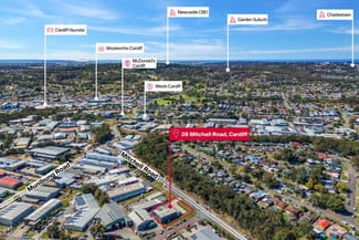 Factory, Warehouse & Industrial commercial property leased at 28 Mitchell Road Cardiff NSW 2285