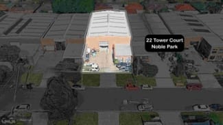 Factory, Warehouse & Industrial commercial property for lease at 22 Tower Court Noble Park VIC 3174