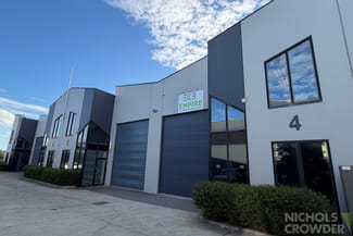 Factory, Warehouse & Industrial commercial property leased at 4/61 Frankston Gardens Drive Carrum Downs VIC 3201