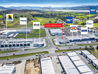 Factory, Warehouse & Industrial commercial property for lease at Unit 3, 2 Railway Court Cambridge TAS 7170