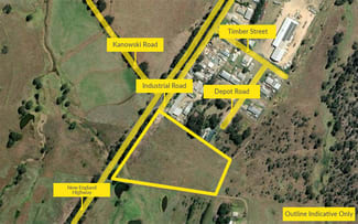 Factory, Warehouse & Industrial commercial property sold at Lot 303 New England Highway Crows Nest QLD 4355
