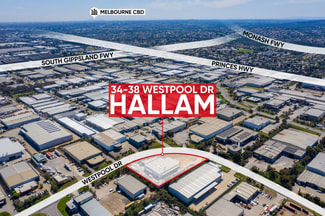 Factory, Warehouse & Industrial commercial property leased at 34 - 38 Westpool Drive Hallam VIC 3803