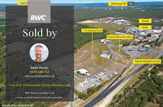 Development / Land commercial property sold at Lot 12 & 13 Enterprise Circuit Maryborough QLD 4650 Development / Land commercial property sold at Lot 12 & 13 Enterprise Circuit Maryborough QLD 4650