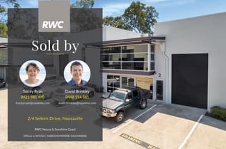 Factory, Warehouse & Industrial commercial property sold at Unit 2/4 Selkirk Drive Noosaville QLD 4566 Factory, Warehouse & Industrial commercial property sold at Unit 2/4 Selkirk Drive Noosaville QLD 4566