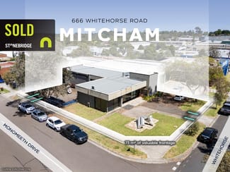 Factory, Warehouse & Industrial commercial property sold at 666 Whitehorse Road Mitcham VIC 3132 Factory, Warehouse & Industrial commercial property sold at 666 Whitehorse Road Mitcham VIC 3132