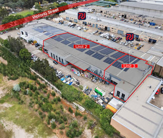 Factory, Warehouse & Industrial commercial property sold at Units 2 & 3/268 Victoria Street Wetherill Park NSW 2164