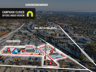 Factory, Warehouse & Industrial commercial property for sale at 84-92B Railway Rd, 1-9 & 11-13 George St & 2 Cottage St Blackburn VIC 3130 Factory, Warehouse & Industrial commercial property for sale at 84-92B Railway Rd, 1-9 & 11-13 George St & 2 Cottage St Blackburn VIC 3130