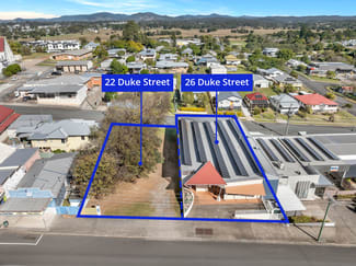 Offices commercial property sold at 22 & 26 Duke Street Gympie QLD 4570 Offices commercial property sold at 22 & 26 Duke Street Gympie QLD 4570