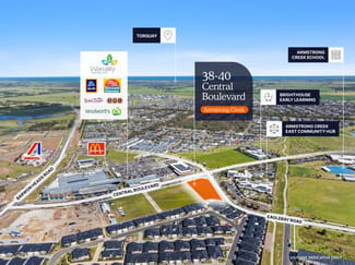 Development / Land commercial property sold at 38-40 Central Boulevard Armstrong Creek VIC 3217 Development / Land commercial property sold at 38-40 Central Boulevard Armstrong Creek VIC 3217