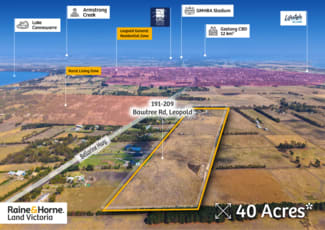 Rural / Farming commercial property for sale at 191-209 Bawtree Road Leopold VIC 3224