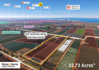 Development / Land commercial property for sale at 100 Oconnors Road Werribee South VIC 3030 Development / Land commercial property for sale at 100 Oconnors Road Werribee South VIC 3030