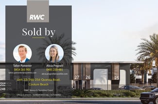 Factory, Warehouse & Industrial commercial property sold at 33/248-256 Quanda Road Coolum Beach QLD 4573