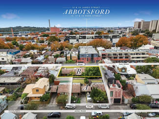 Development / Land commercial property for sale at 12 & 14 James St, and 15,17 & 19 Park Street Abbotsford VIC 3067