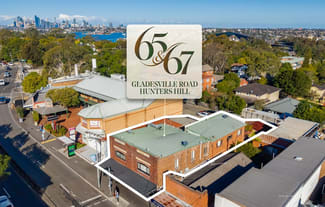 Shop & Retail commercial property for sale at 65 & 67 Gladesville Road Hunters Hill NSW 2110 Shop & Retail commercial property for sale at 65 & 67 Gladesville Road Hunters Hill NSW 2110