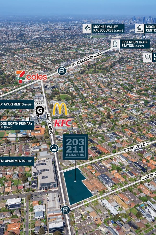 203-211 Keilor Road Essendon VIC 3040