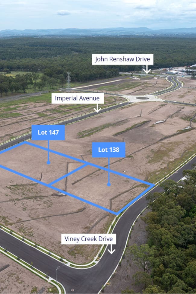 Lot 138 Viney Creek Drive & Lot 147 Imperial Avenue Black Hill NSW 2322