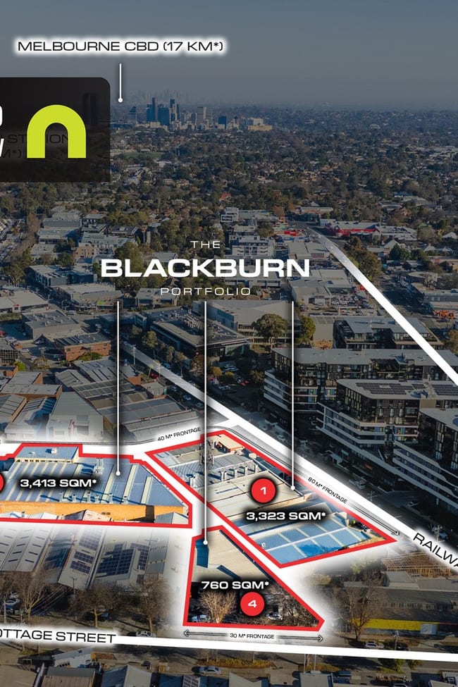 84-92B Railway Rd, 1-9 & 11-13 George St & 2 Cottage St Blackburn VIC 3130 84-92B Railway Rd, 1-9 & 11-13 George St & 2 Cottage St Blackburn VIC 3130