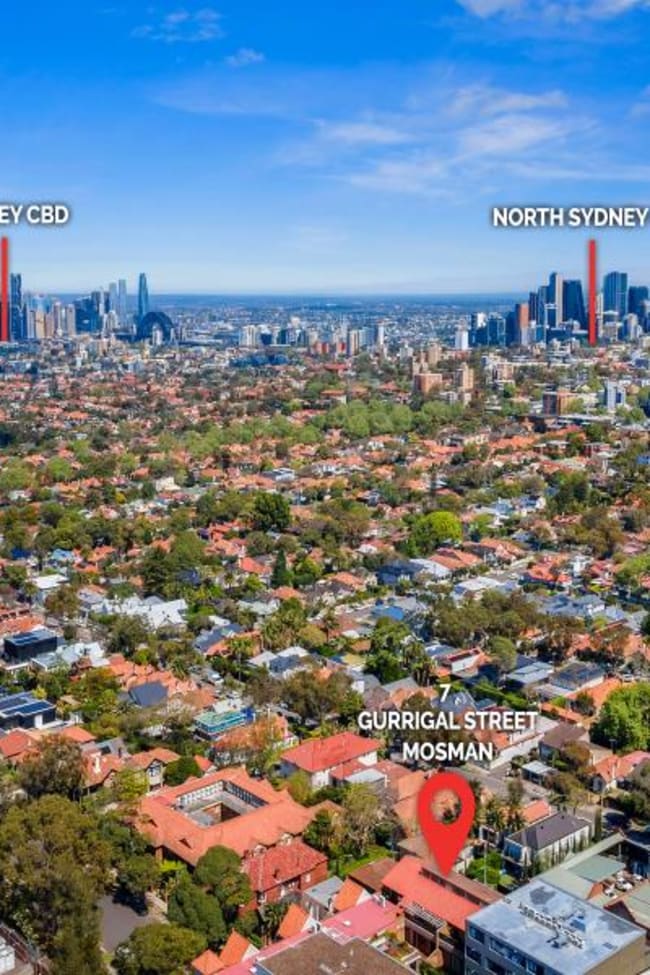 DA Approved site/7 Gurrigal Street Mosman NSW 2088