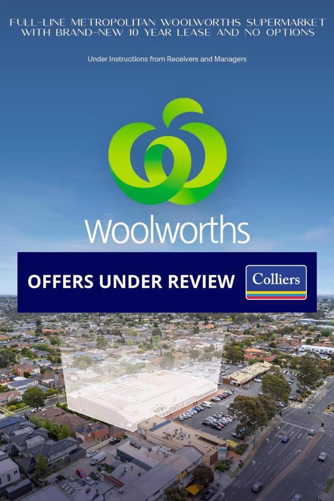 Woolworths Doncaster East 19/958 DONCASTER ROAD Doncaster East VIC 3109