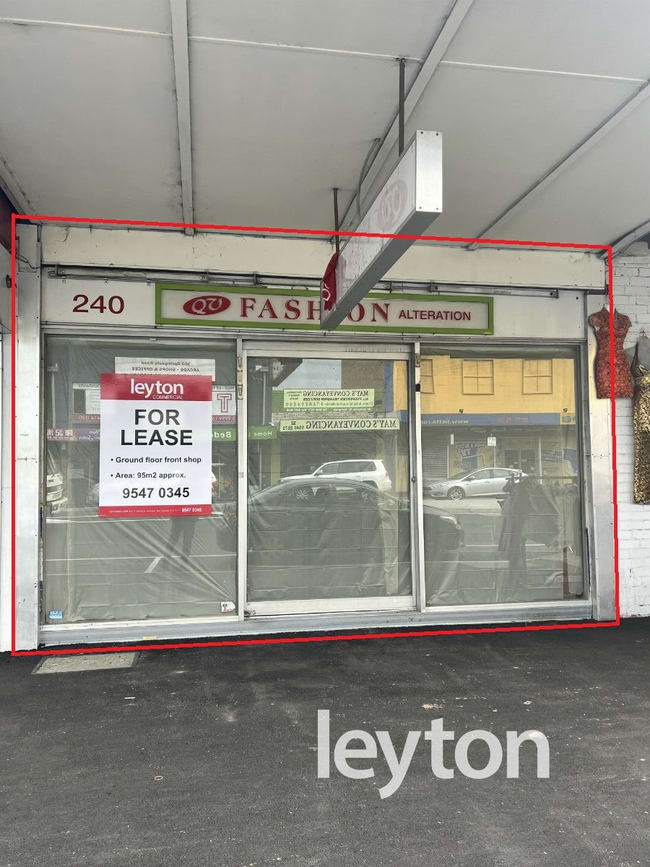 Level GF Front/240 Springvale Road Springvale VIC 3171 Level GF Front/240 Springvale Road Springvale VIC 3171
