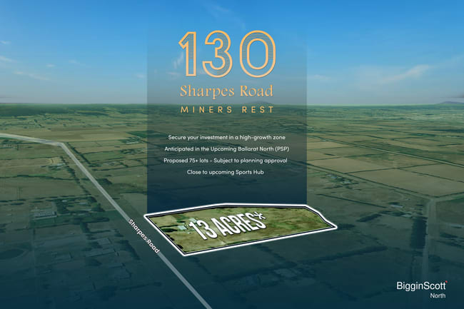 130 Sharpes Road Miners Rest VIC 3352 130 Sharpes Road Miners Rest VIC 3352