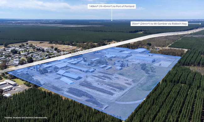 Nangwarry Sawmill Lot 10 Bednall Drive Nangwarry SA 5277 Nangwarry Sawmill Lot 10 Bednall Drive Nangwarry SA 5277