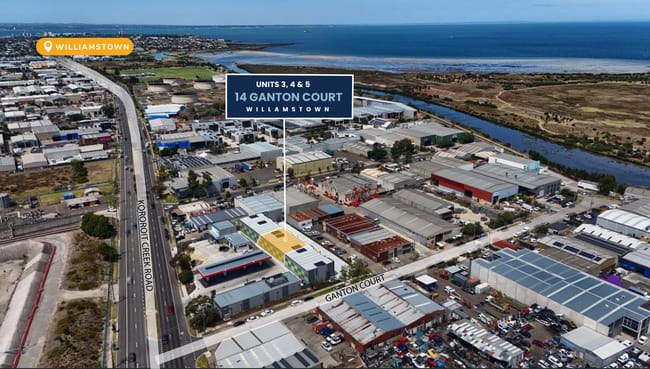 Units 3, 4 & 5 / 14 Ganton Court Williamstown VIC 3016 Units 3, 4 & 5 / 14 Ganton Court Williamstown VIC 3016