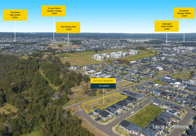 Lot 6/45-57 Gordon Road Tallawong NSW 2762 Lot 6/45-57 Gordon Road Tallawong NSW 2762