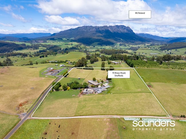 70 Brays Road Sheffield TAS 7306 70 Brays Road Sheffield TAS 7306