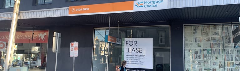 Shop & Retail commercial property for lease at 187 Swan Street Richmond VIC 3121