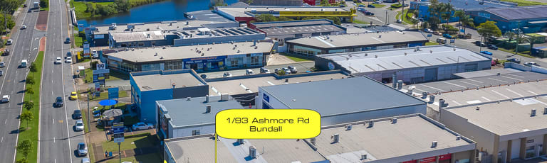 Showrooms / Bulky Goods commercial property for lease at UNIT 1.93 ASHMORE RD Bundall QLD 4217