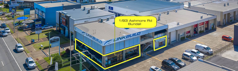 Showrooms / Bulky Goods commercial property for lease at UNIT 1.93 ASHMORE RD Bundall QLD 4217