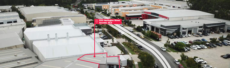 Factory, Warehouse & Industrial commercial property for lease at Unit 5/32 Harrington Street Arundel QLD 4214