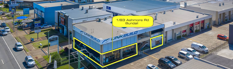 Showrooms / Bulky Goods commercial property for lease at 1/93 ASHMORE RD Bundall QLD 4217