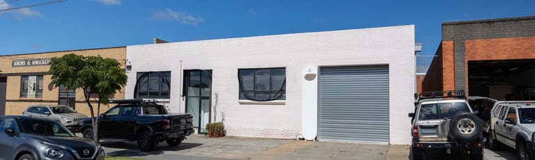 Factory, Warehouse & Industrial commercial property leased at 4 Alex Avenue Moorabbin VIC 3189
