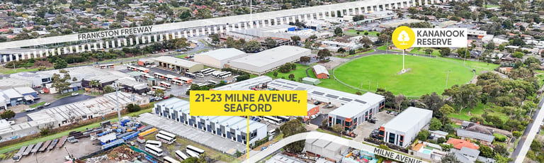Factory, Warehouse & Industrial commercial property for lease at 21-23 Milne Avenue Seaford VIC 3198