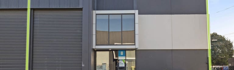 Factory, Warehouse & Industrial commercial property leased at 8/6B Railway Avenue Oakleigh VIC 3166
