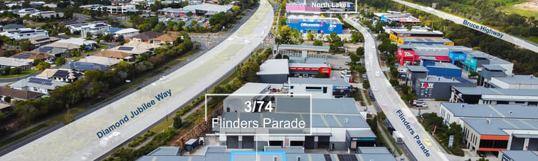 Factory, Warehouse & Industrial commercial property for lease at 3/74 Flinders Parade North Lakes QLD 4509