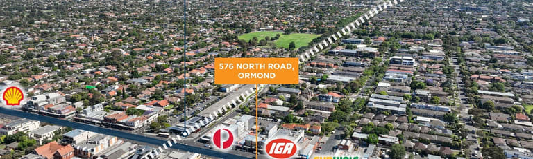 Shop & Retail commercial property for lease at 576 North Road Ormond VIC 3204