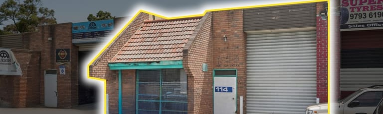 Factory, Warehouse & Industrial commercial property leased at 1/114 Hammond Road Dandenong South VIC 3175