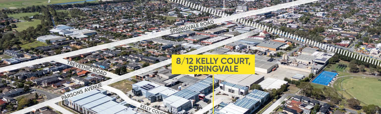 Showrooms / Bulky Goods commercial property for lease at 8/12 Kelly Court Springvale VIC 3171