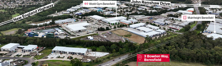 Factory, Warehouse & Industrial commercial property for lease at Part/3 Bowden Way Beresfield NSW 2322