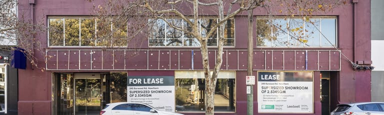Showrooms / Bulky Goods commercial property for lease at 245 Burwood Road Hawthorn VIC 3122
