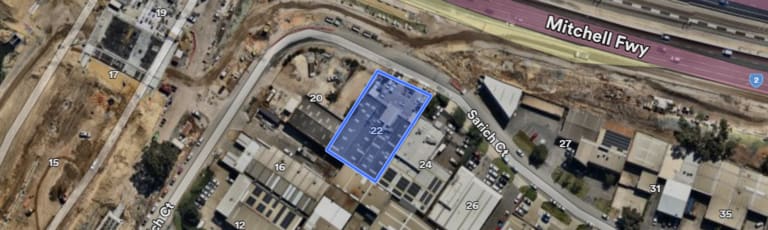 Factory, Warehouse & Industrial commercial property for lease at 22 SARICH COURT Osborne Park WA 6017