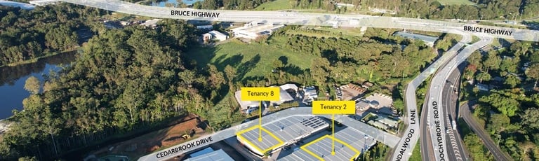 Factory, Warehouse & Industrial commercial property for lease at 2 & 8/5 Cedarbrook Drive Forest Glen QLD 4556
